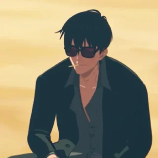 😎 emoji trigun @kotSOAD Telegram sticker 9 of 30
