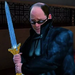 🗡 emoji Deus Ex Was Right Telegram sticker 22 of 59
