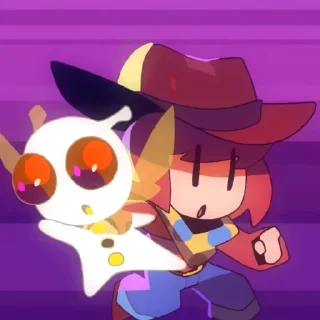 🤠 emoji 💛/Clover/by. @balaui_69 Telegram sticker 22 of 36