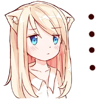 😐 emoji Некомия 2 @nyasticks Telegram sticker 24 of 41