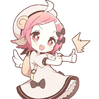 👍 emoji Тройняшки 2 @Nyasticks Telegram sticker 6 of 41