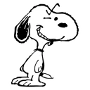 😉 emoji Snoopy's Moods Telegram sticker 17 of 18