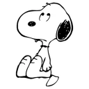 😕 emoji Snoopy's Moods Telegram sticker 5 of 18