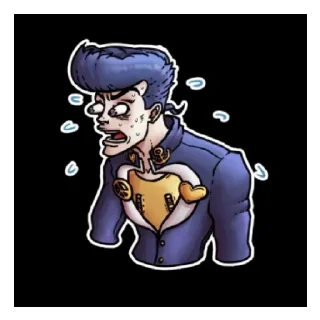 😄 emoji JJBA Telegram sticker 12 of 28