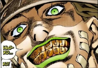 Sticker from JJBA @hellings_devils