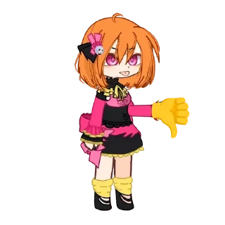 🌟 emoji Гачи мучи с аквой и рубинкой Telegram sticker 13 of 76