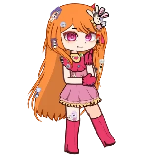 🌟 emoji Гачи мучи с аквой и рубинкой Telegram sticker 20 of 76