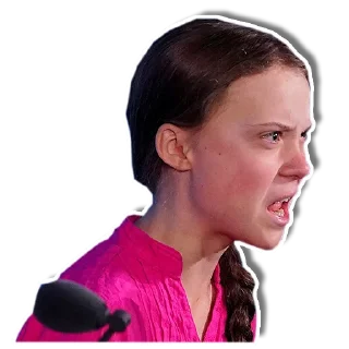 😡 emoji Greta Telegram sticker 5 of 30