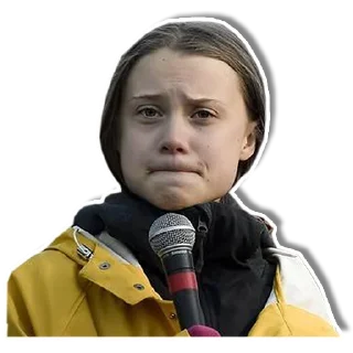 😐 emoji Greta Telegram sticker 15 of 30