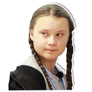 😏 emoji Greta Telegram sticker 21 of 30
