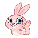 👌 emoji 🐰Mia Bunny by @LilAladin Telegram sticker 21 of 25