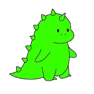 💚 emoji дино цгс от вайки Telegram sticker 4 of 18