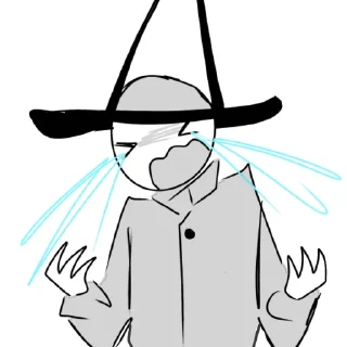 😭 emoji ШИО КУРОЧКА Telegram sticker 20 of 31