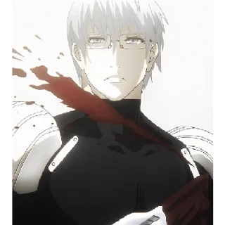 🌹 emoji Arima Kishou ⚪ Telegram sticker 23 of 25