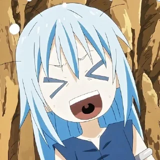 ⭐️ emoji Перерождение в слизь @anime_stickerr Telegram sticker 19 of 20