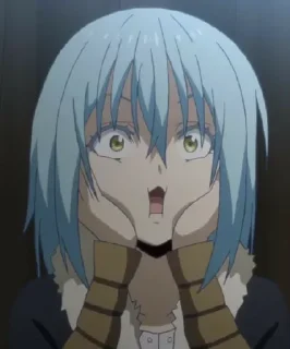 😨 emoji @anime_stickerr О моём перерождении в слизь Telegram sticker 15 of 30