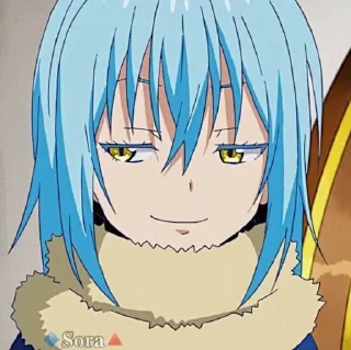 😏 emoji @anime_stickerr О моём перерождении в слизь Telegram sticker 20 of 30