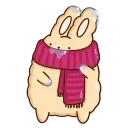 🥶 emoji Кролик Супчик :: @stickroom Telegram sticker 18 of 48