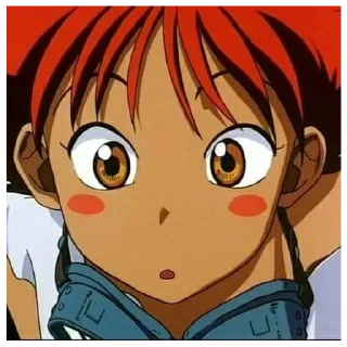 😮 emoji Anime 90'‎s (@Lllllmao) Telegram sticker 6 of 100