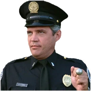😠 emoji Полицейская академия Telegram sticker 8 of 14