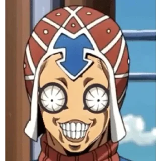 😁 emoji Джоджо Telegram sticker 18 of 27