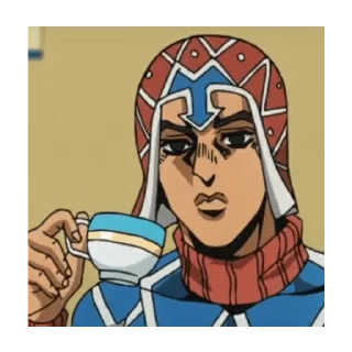 ☕ emoji Джоджо Telegram sticker 20 of 27