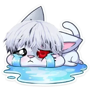 😭 emoji Vk sticker Telegram sticker 11 of 32