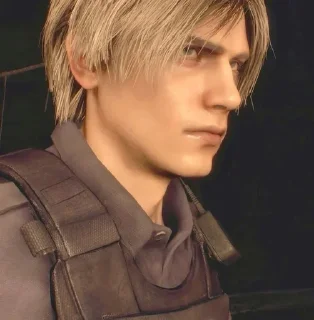 🌟 emoji Леончик  resident evil 4 Telegram sticker 23 of 33