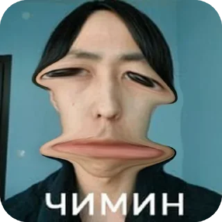 🤲 emoji ЧИМИН Telegram sticker 13 of 15