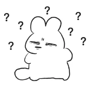 ❓ emoji няняня Telegram sticker 22 of 49