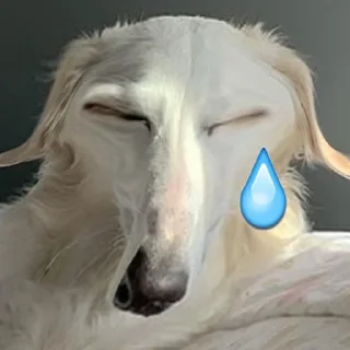 🥲 emoji longnose style Telegram sticker 19 of 41