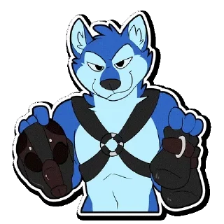 ⛓ emoji Puppy Dante Telegram sticker 13 of 120