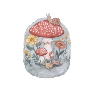 🍄 emoji cozy* Telegram sticker 19 of 51