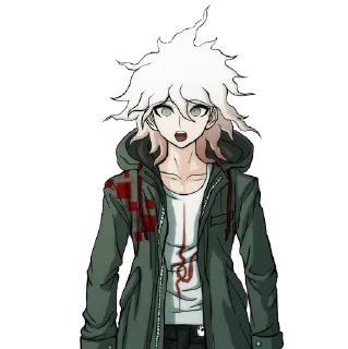😮 emoji Nagito Komaeda ch1 Telegram sticker 23 of 23