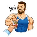 🙅‍♂️ emoji Sport Guy Telegram sticker 10 of 30