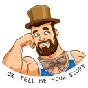 😏 emoji Sport Guy Telegram sticker 12 of 30