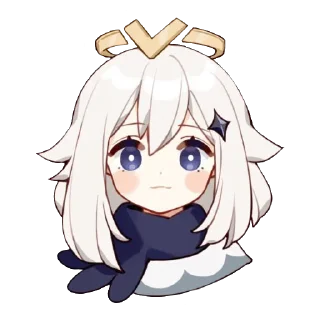 😊 emoji Малышка Паймон Telegram sticker 19 of 60