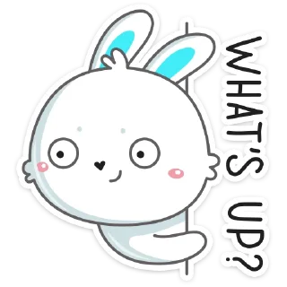 Sticker from Кролик Олег :: @stickroom
