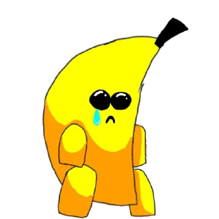 😢 emoji Бананчик🍌🍌🍌 Telegram sticker 8 of 101