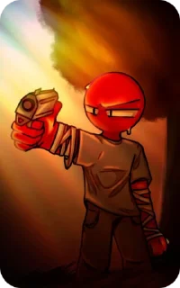🌟 emoji Красный Telegram sticker 20 of 23