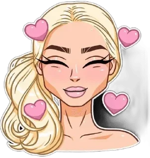 🌟 emoji nina куркурова💜 :: @glamourNIN Telegram sticker 5 of 24