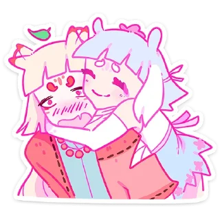 🫂 emoji Лесная парочка без текста @TgSticker Telegram sticker 8 of 49