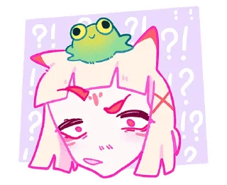 🤔 emoji Лесная парочка без текста @TgSticker Telegram sticker 18 of 49