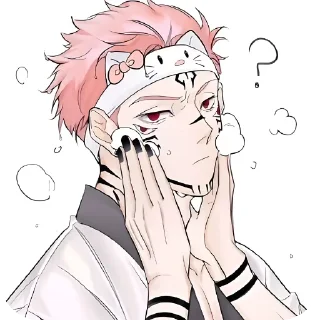 👄 emoji Sukuna Telegram sticker 16 of 65