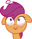 😑 emoji Scootaloo Pony Telegram sticker 14 of 35