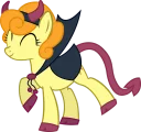 😁 emoji Pony Halloween Telegram sticker 16 of 54