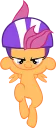 😏 emoji Scootaloo Pony Telegram sticker 23 of 35
