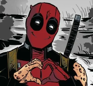 📌 emoji 𝘿𝙚𝙖𝙙𝙥𝙤𝙤𝙡 Telegram sticker 23 of 50