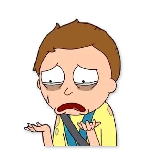 Sticker from Rick & Morty
