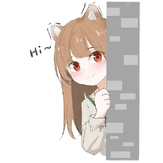 Sticker from Жінка Холо:Art by Penguinsensei1, 文月きゅう